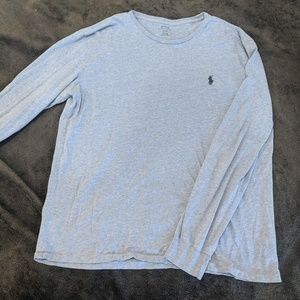 Light Blue Long Sleeve T shirt